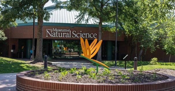 MS Museum of Natural Science front entry