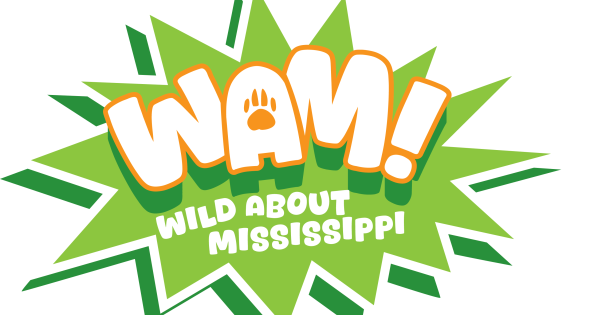 WAM! Wild About Mississippi Logo