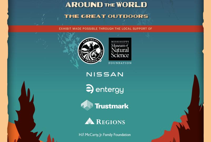 Dinosaurs Around the World exhibit sponsor list